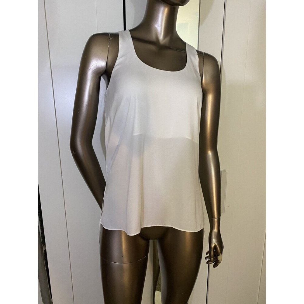 NWOT BCBG Max Azria sleeveless blouse top white Size XS